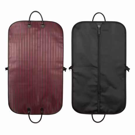 Print LOGO Oxford Leather Suit Bag