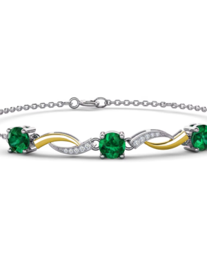18K Gold Twisted Bracelet Jewelry for Women
