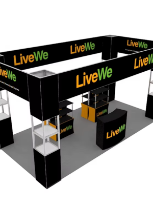 10x20ft Tradeshow Promote Booth
