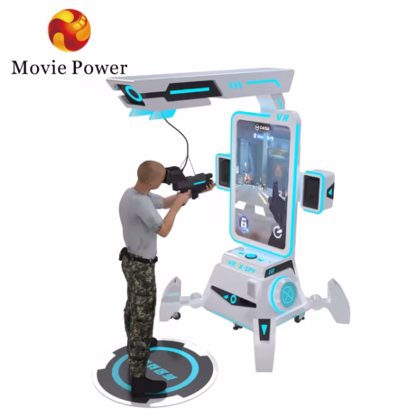 Earn Money Amusement Park Games — Virtual Reality Gun Self‑Service