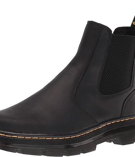 Dr. Martens unisex-adult Embury Leather Chelsea Boot